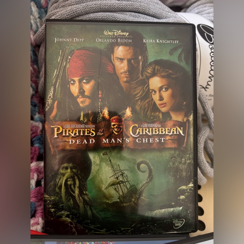 Pirates of the Caribbean Dead man’s chest DVD